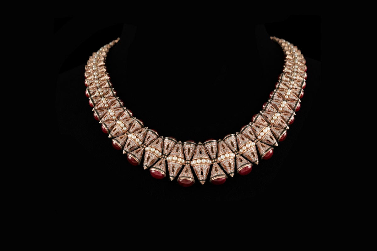 Al Merriyah  High Jewellery  Ruby Necklace Set