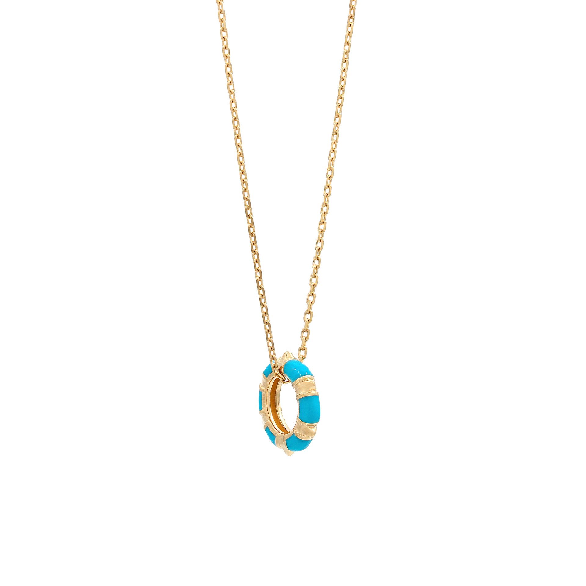 Summer Hues Necklace in Turquoise