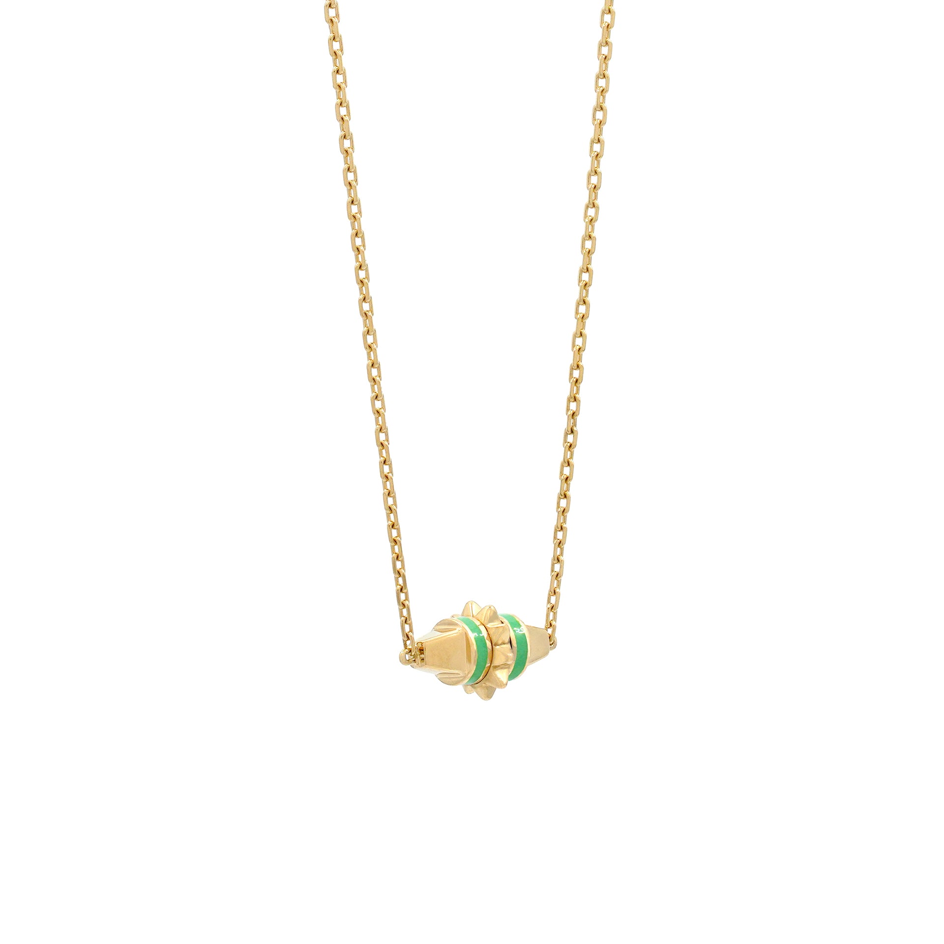 Summer Hues Necklace in Neon Green